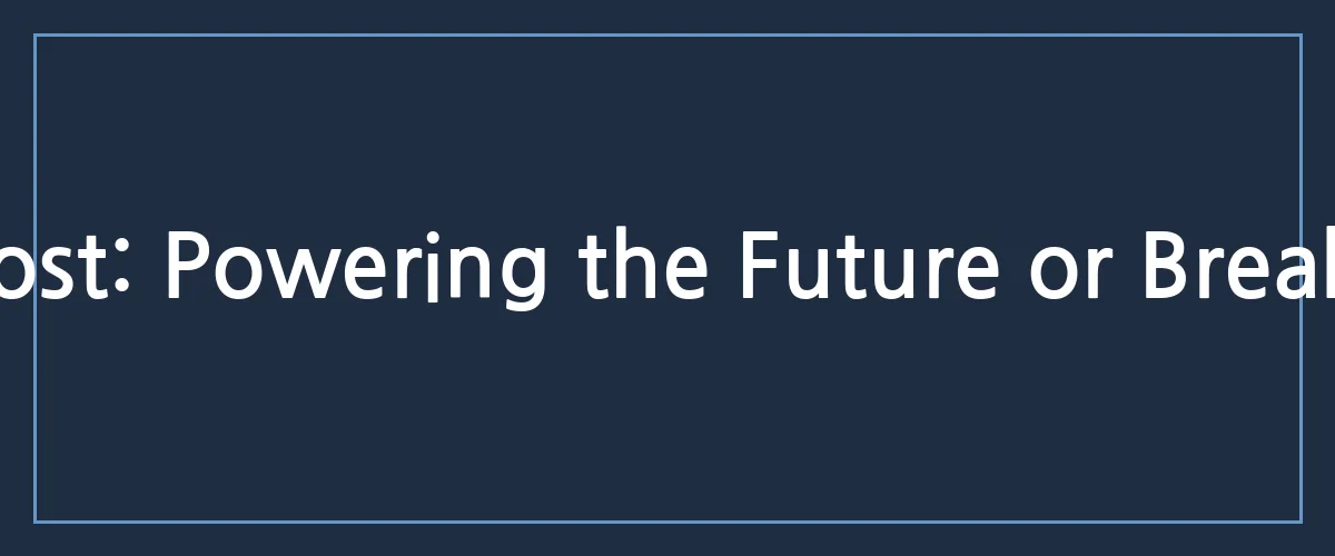 The Power Hunger: Can AI Survive the Global Energy Crisis?