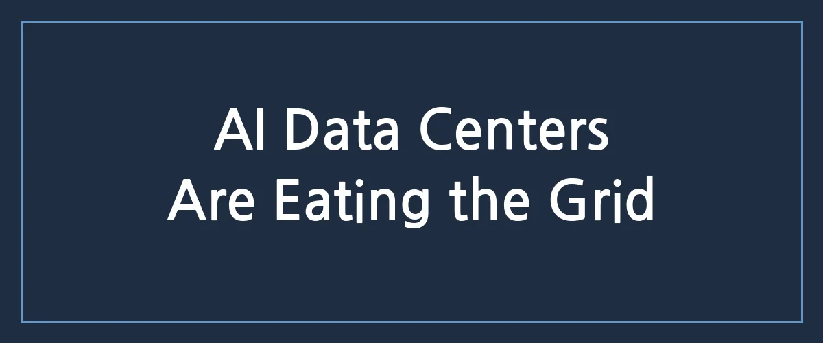 The AI Energy Crunch: Why Data Centers Are Starving for Power